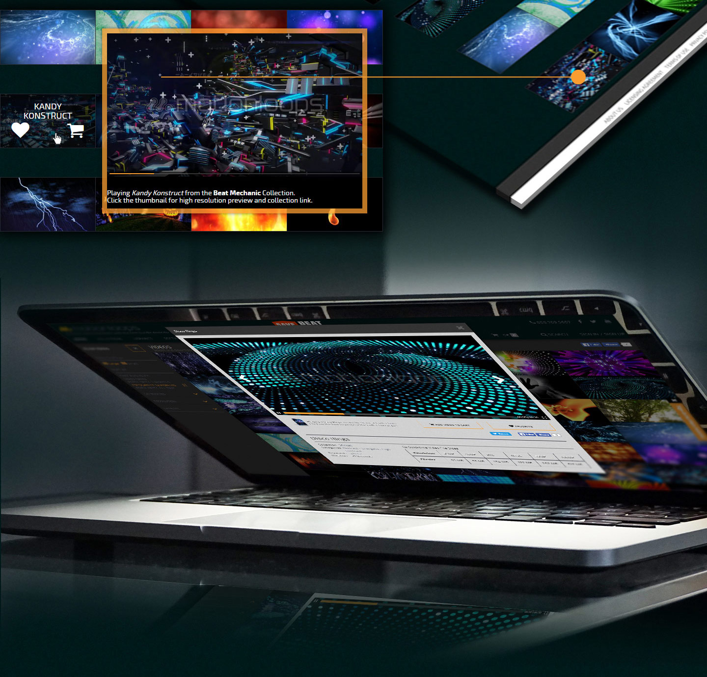 MotionLoops 2k15 Website presentation