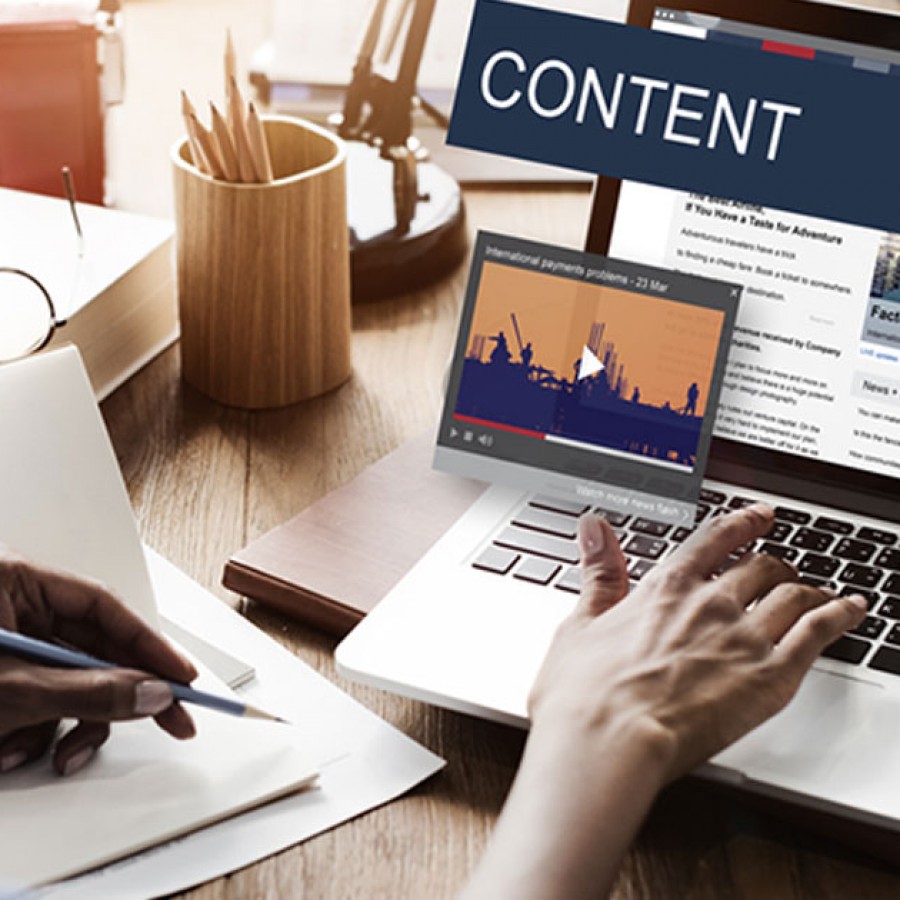 Helping clients with website content strategy